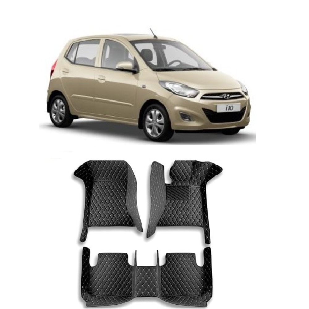 Floor Mats for I10 Old  - black 